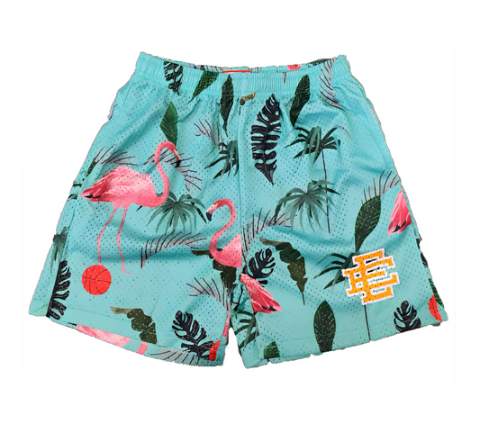 EE Flamingo Mesh Shorts