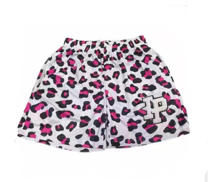 IP Leopard Mesh Shorts