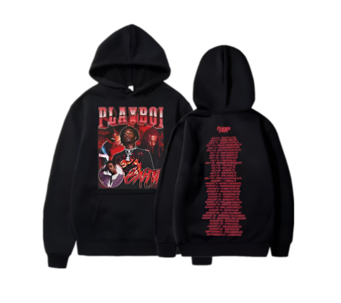 Playboi Carti Oversized Hoodies