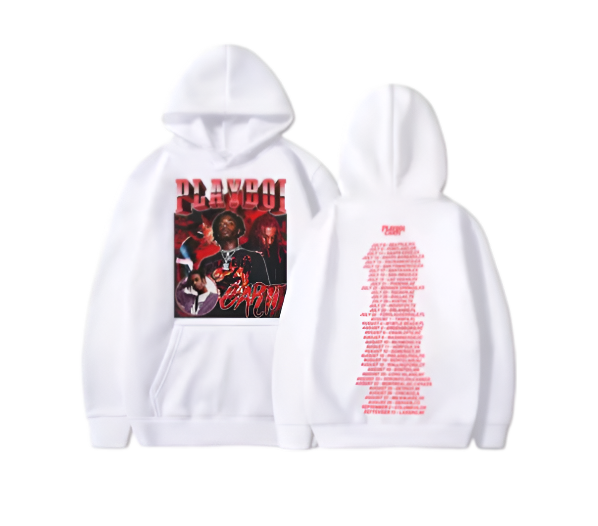 Playboi Carti Oversized Hoodies