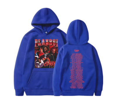 Playboi Carti Oversized Hoodies