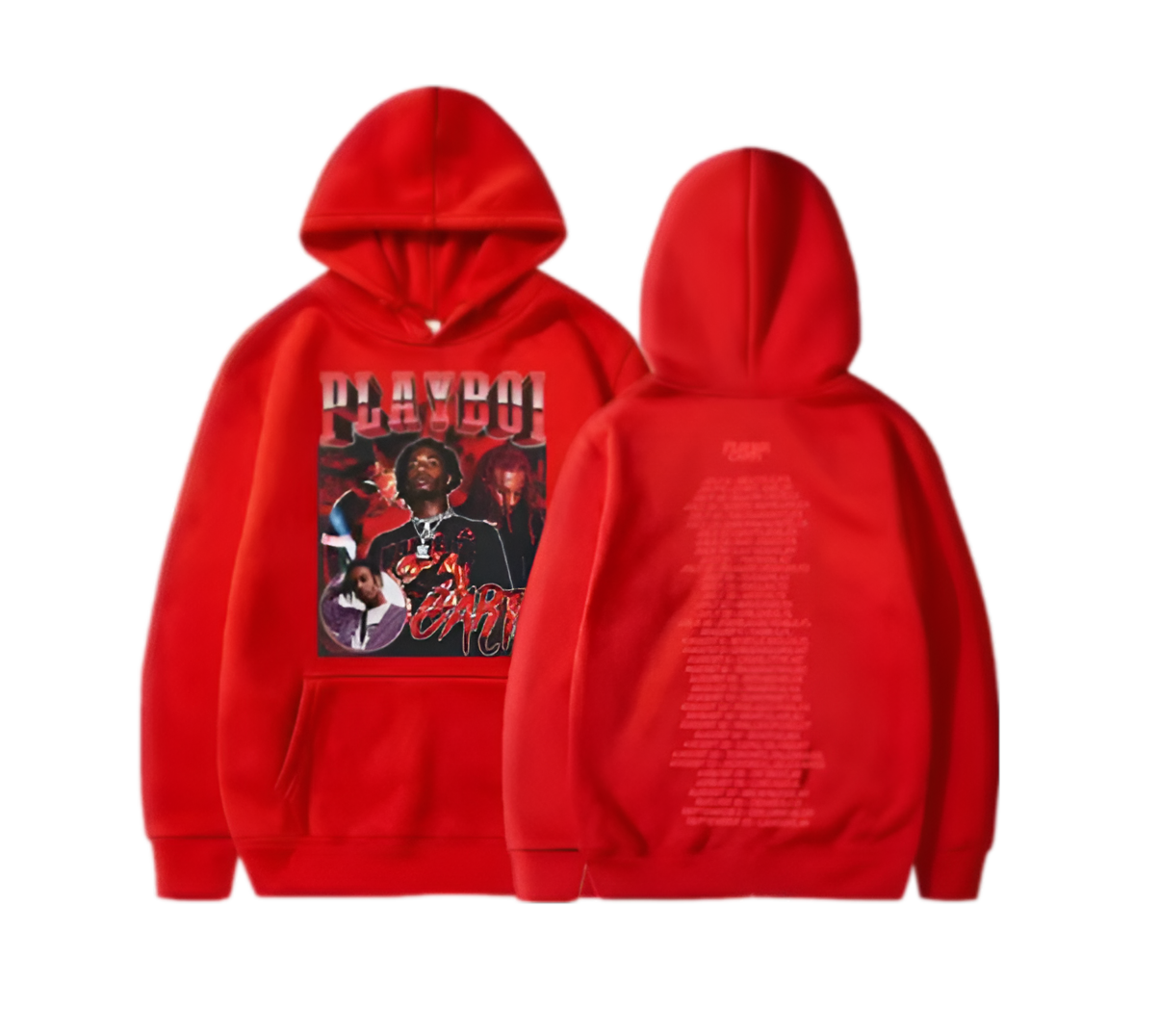 Playboi Carti Oversized Hoodies