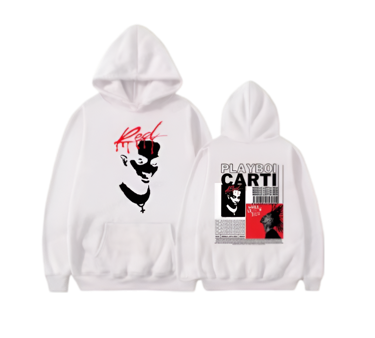 Playboi Carti Oversized Hoodies