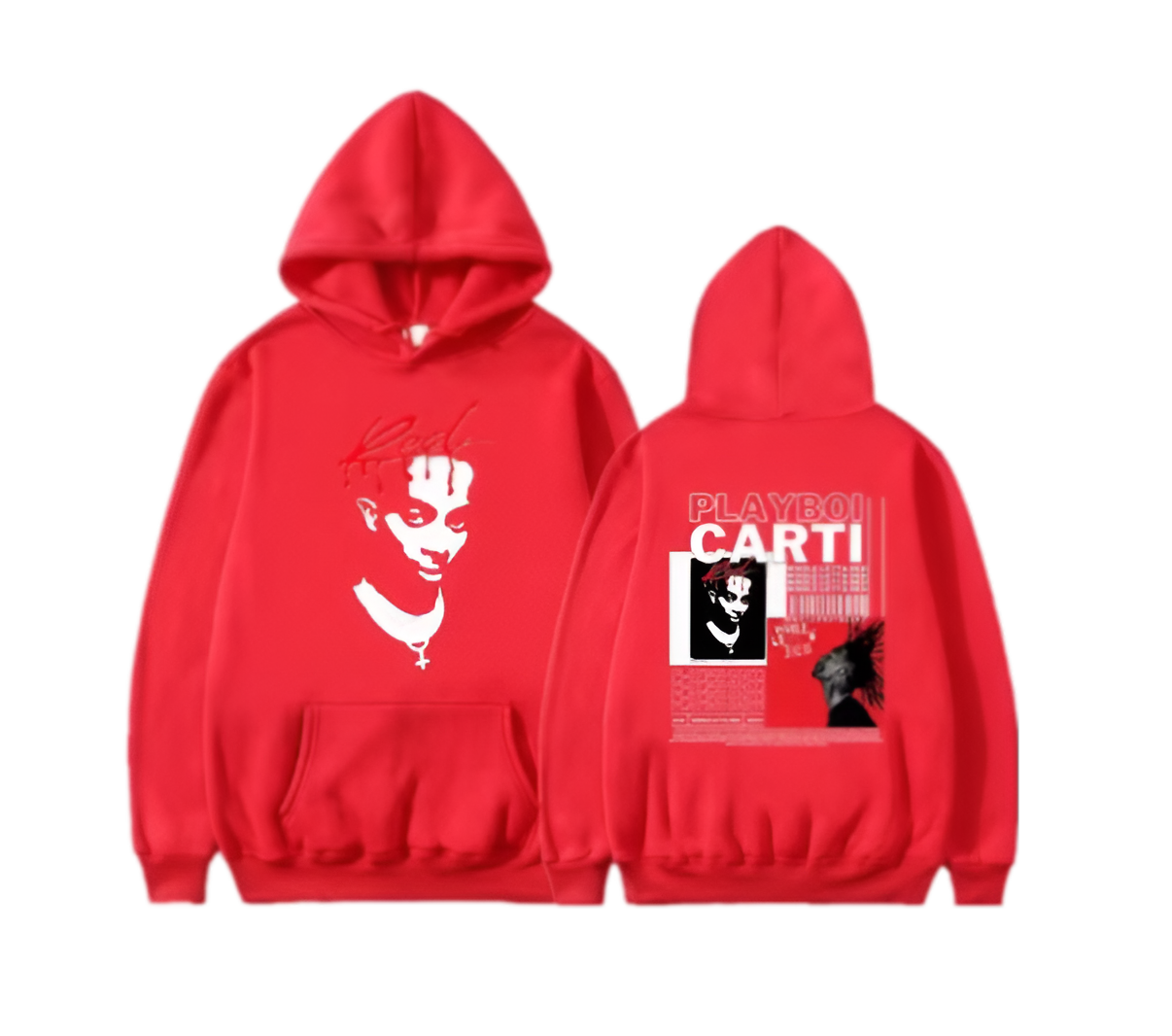 Playboi Carti Oversized Hoodies