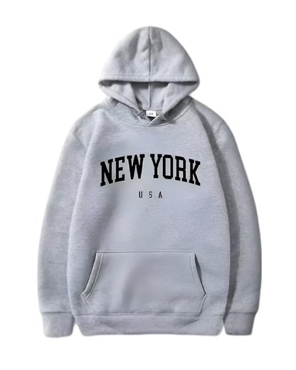 New York Basic Pullover Hoodie