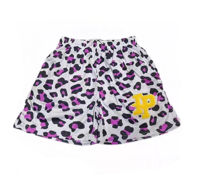 IP Leopard Mesh Shorts